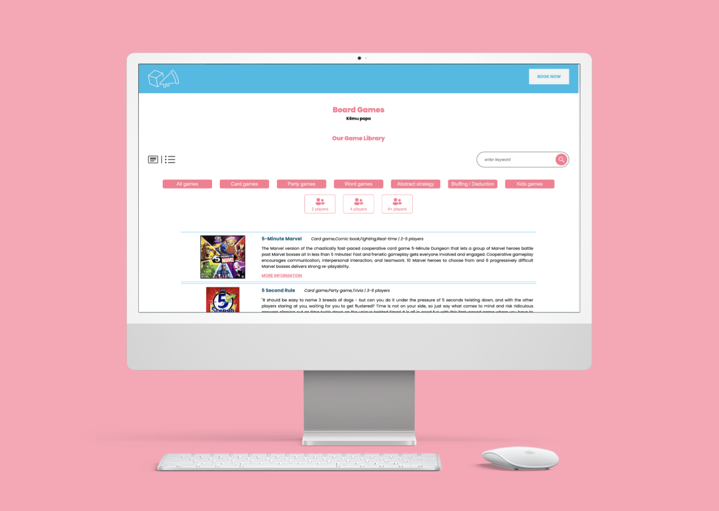 Dice and Slice Filter and Search App