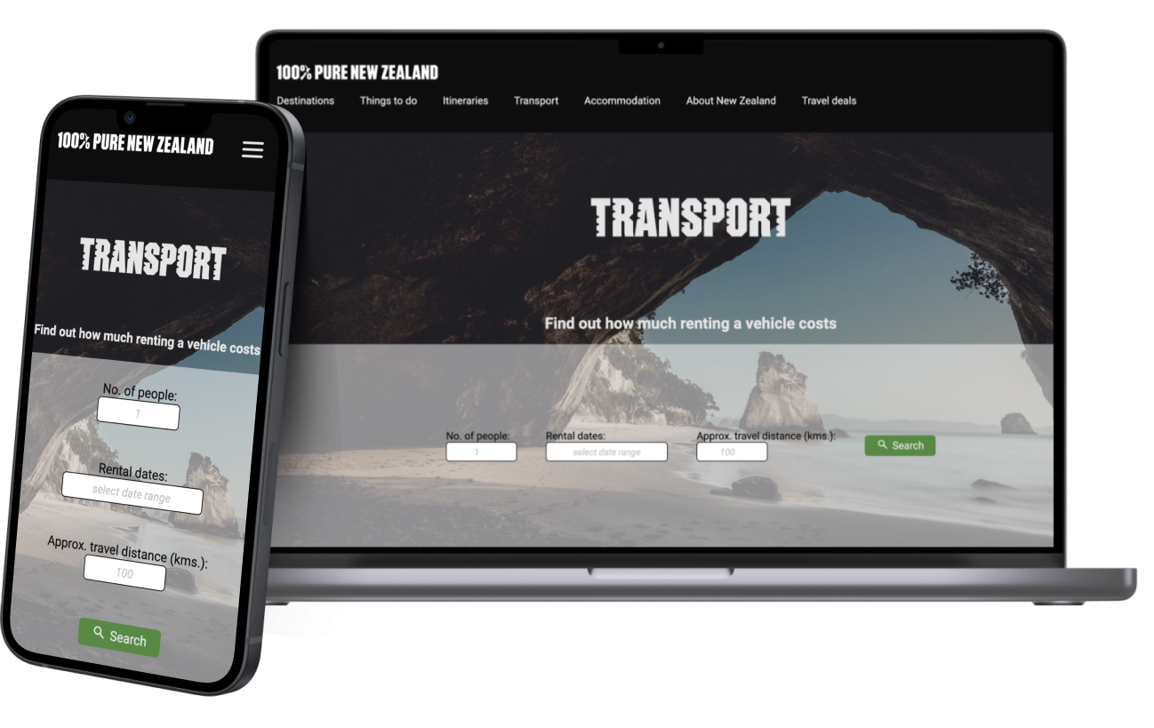 Transport Cost Estimator Project Photo